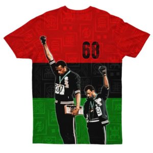 1968 Olympics Black Power 3D All Over Print T-Shirt product photo 1