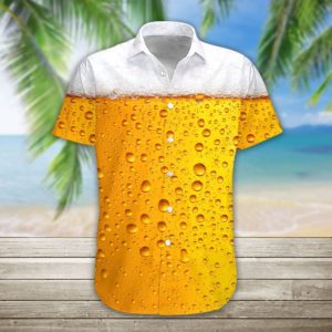 3D Beer Bubble Hawaiian Shirt product photo 1