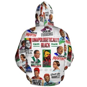 African American Unapologetically Black 3D All Over Print Hoodie product photo 2