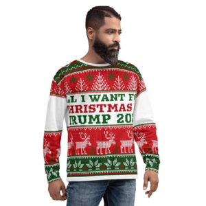 All I Want For Christmas Is Trump 2024 Christmas Sweater product photo 3