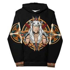 Ancient Treasures Native American Wild Eagle ​3D All Over Print Hoodie product photo 1
