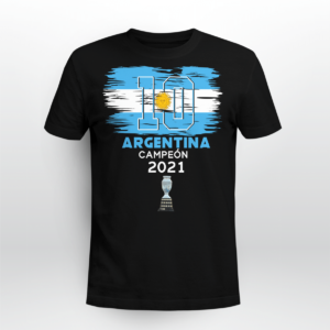 Argentina Champions, Lionel Messi Champions Copa America 2021 Shirt product photo 9
