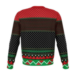 Ask Your Mom If I'm Real Ugly Santa Christmas Sweater product photo 2