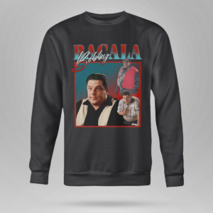 Bacala Bobby Sopranos Vintage 90s Shirt Crewneck Sweatshirt Black S
