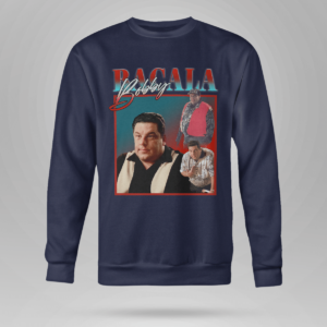 Bacala Bobby Sopranos Vintage 90s Shirt Crewneck Sweatshirt Navy S