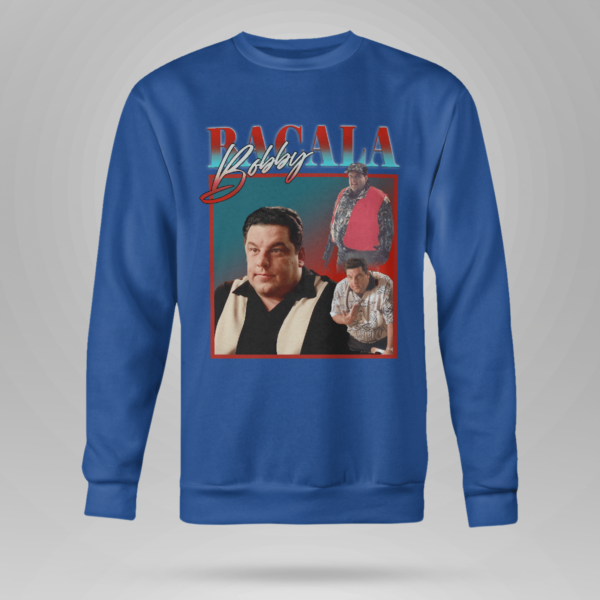 Bacala Bobby Sopranos Vintage 90s Shirt Crewneck Sweatshirt Royal Blue S