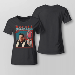 Bacala Bobby Sopranos Vintage 90s Shirt Ladies T-shirt Black XS