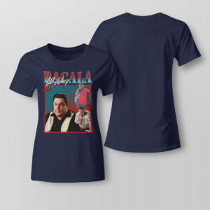 Bacala Bobby Sopranos Vintage 90s Shirt Ladies T-shirt Navy XS