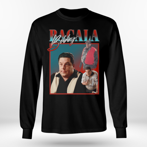 Bacala Bobby Sopranos Vintage 90s Shirt Long Sleeve Tee Black S