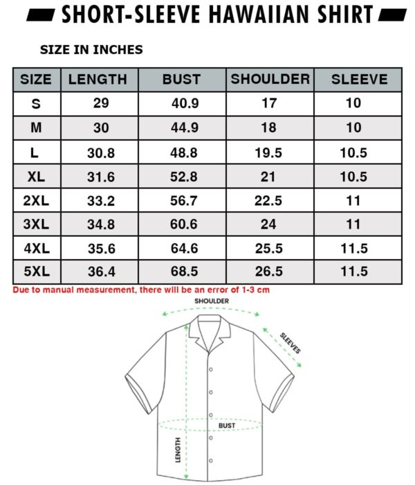 Baseball Pattern Hawaiian Shirt product photo 1