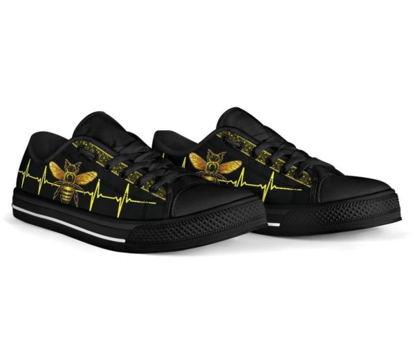 Beekeepers, Bee Heartbeat Low Top Shoes Men & Women product photo 5
