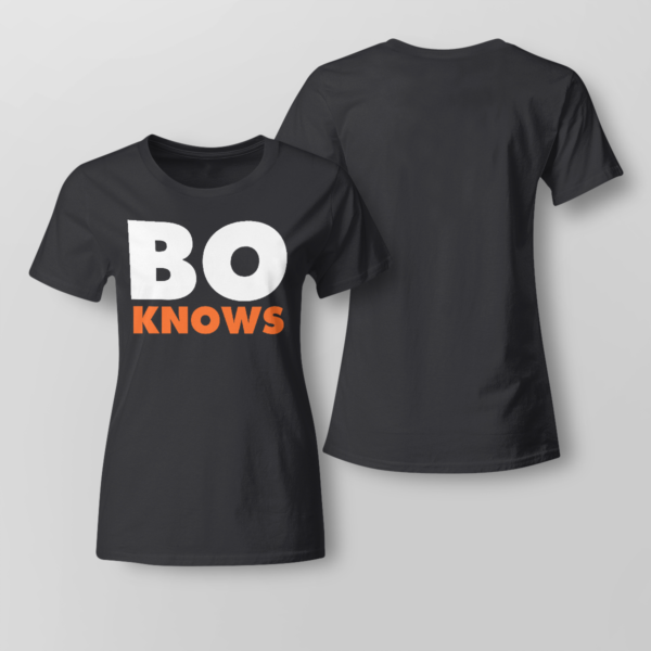 Bo Knows Shirt Ladies T-shirt Black XS
