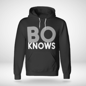 Bo Knows Shirt Unisex Hoodie Black S