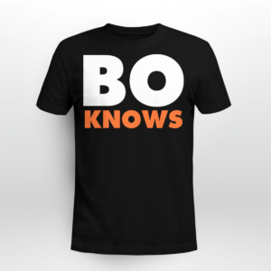 Bo Knows Shirt Unisex T-shirt Black S