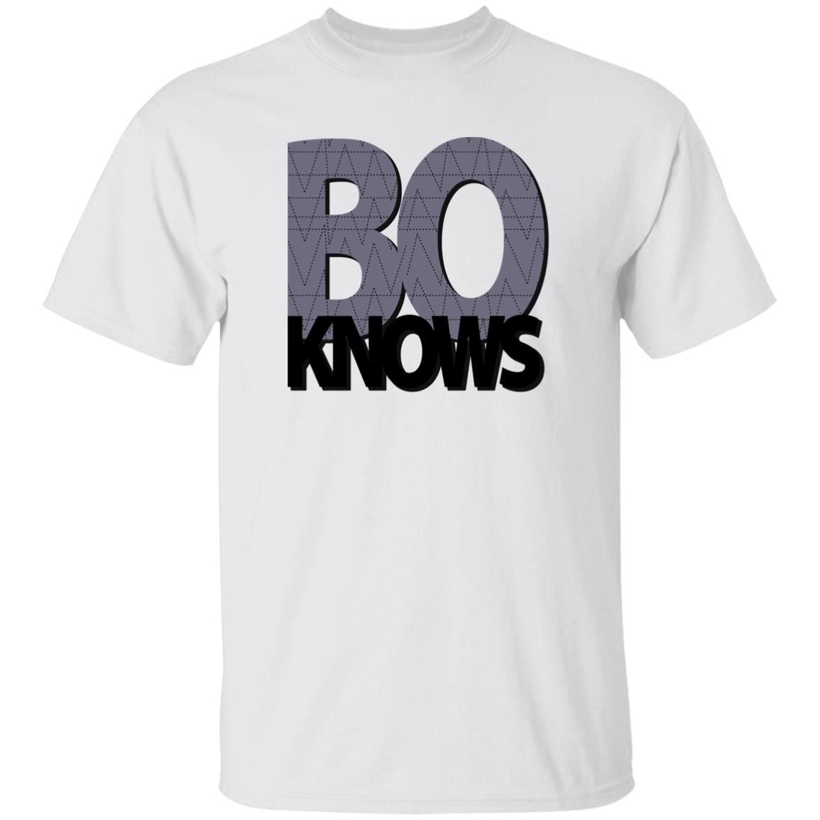 Bo Knows White Shirt Unisex T-Shirt White S