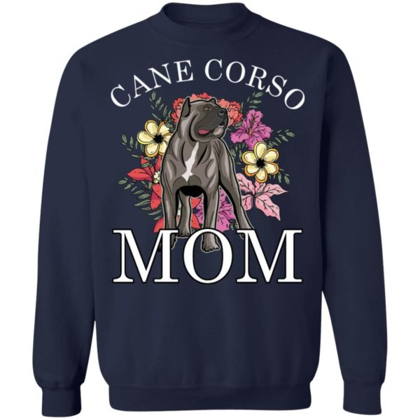 Cane Corso Mom Christmas Sweatshirt Sweatshirt Navy S