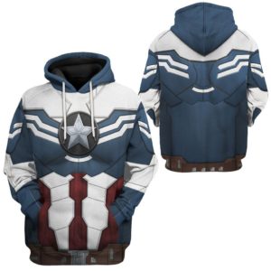 Captain America Cosplay Custom 3D All Over Print product photo 4