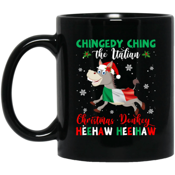 Chingedy The Christmas Donkey Coffee Mug product photo 0
