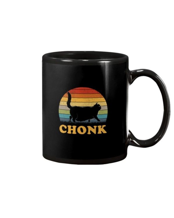 Chonk Cat Vintage Coffee Mug product photo 1