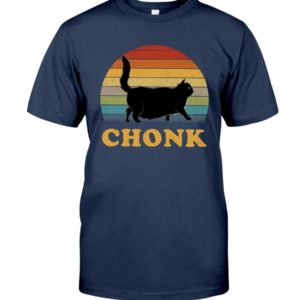 Chonk Cat Vintage Shirt Classic T-Shirt J Navy S