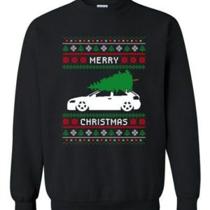 Christmas is coming - The car rushes to bring the Christmas tree to decorate product photo 1