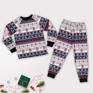 Christmas Pattern Family Pajamas Set product photo 1