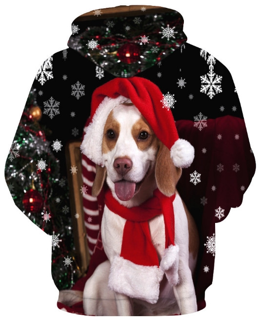 Christmas Puppy Puppy Lover 3D All Over Print Hoodie product photo 1