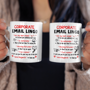 Corporate Email Lingo Coffee Mug product photo 2