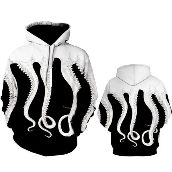 Cosmos Octopus 3D All Over Print Hoodie Product Photo