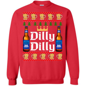 Dilly Dilly Beer lover Christmas Sweatshirt Sweatshirt Red S