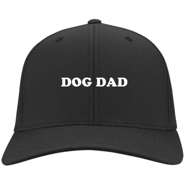 Dog Dat Embroidered Hat CP80 Twill Cap Black One Size
