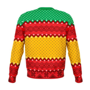 Don't Touch My Present Ugly Hedgehogs Christmas Sweater product photo 2