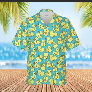 Duck Full Print Hawaiian Shirt product photo 2