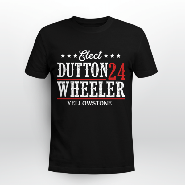 Elect Dutton Wheeler 24 Yellowstone Shirt Unisex T-shirt Black S
