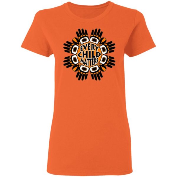 Every Child Matters Orange Shirt Day G500L Ladies' 5.3 oz. T-Shirt Orange S