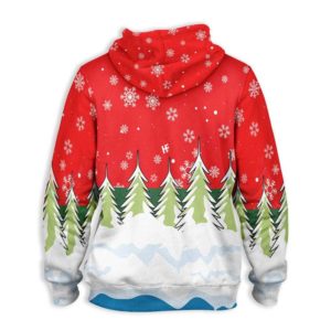 Funny Santa Hunting 3D All Over Print Sweatshirt product photo 3