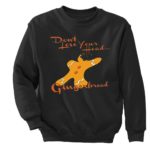Gingerbread Don't Lose Head - Christmas Sweatshirt Sweatshirt Black S
