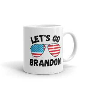Glasses Let’s Go Brandon Coffee Mug product photo 1