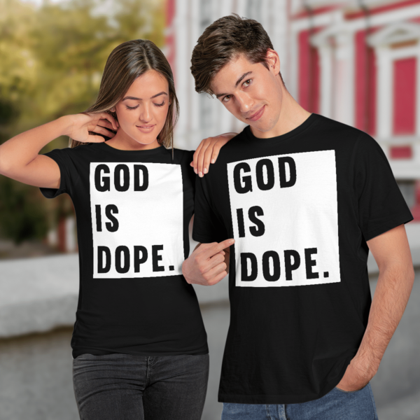 God Is Dope Shirt product photo 2