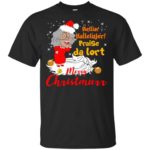 Hellur Hallelujer Praise Da Lort Merry Christmas Shirt Unisex T-Shirt Black S