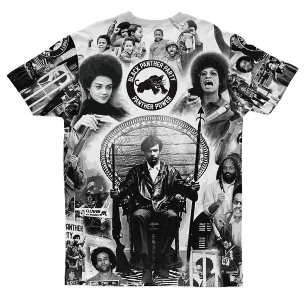 Huey Black Panther Party 3D All Over Print T-Shirt product photo 1