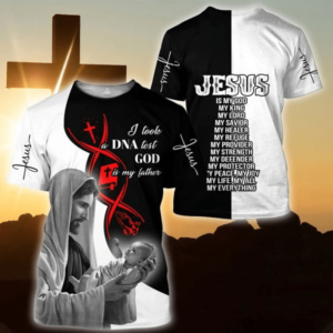 I Took A DNA Test God Is My Father All Over Print 3D Hoodie product photo 0