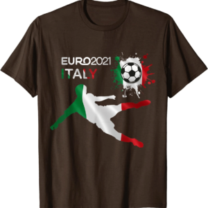 Italian, Italy Champions Euro 2021 Shirt Unisex T-Shirt Brown S
