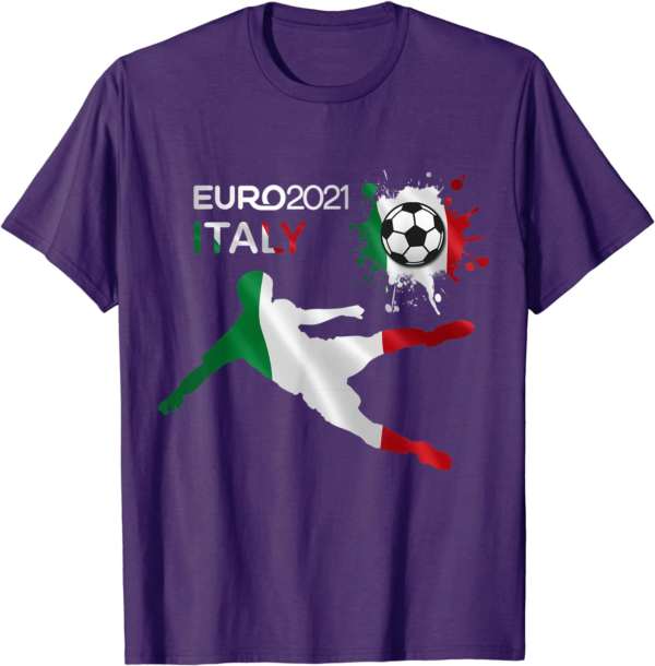 Italian, Italy Champions Euro 2021 Shirt Unisex T-Shirt Purple S