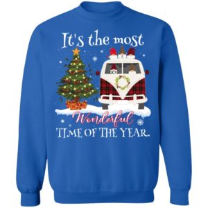 It’s The Most Wonderful Time Of The Year Sweatshirt - Travel With Elf Sweatshirt Royal S