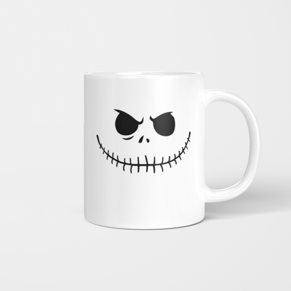 Jack Skellington Face Pumpkin Halloween Coffee Mug product photo 1