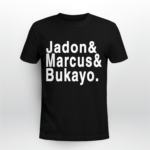 Jadon & Marcus & Bukayo Shirt Unisex T-shirt Black S