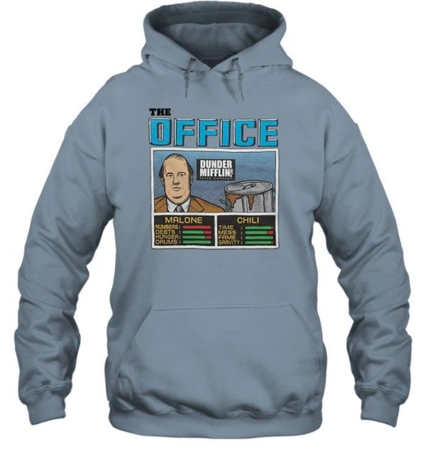 Jam Kevin Chili, Aaron Rodgers﻿ The Office Shirt Hoodie Light Blue S