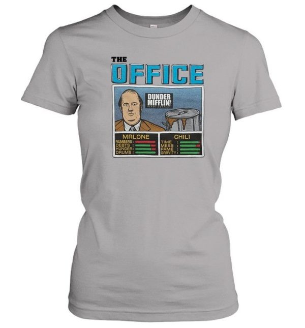 Jam Kevin Chili, Aaron Rodgers﻿ The Office Shirt Ladies T-Shirt Sport Grey S