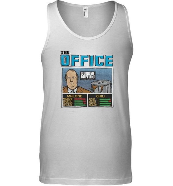 Jam Kevin Chili, Aaron Rodgers﻿ The Office Shirt Ladies Tank Top White S